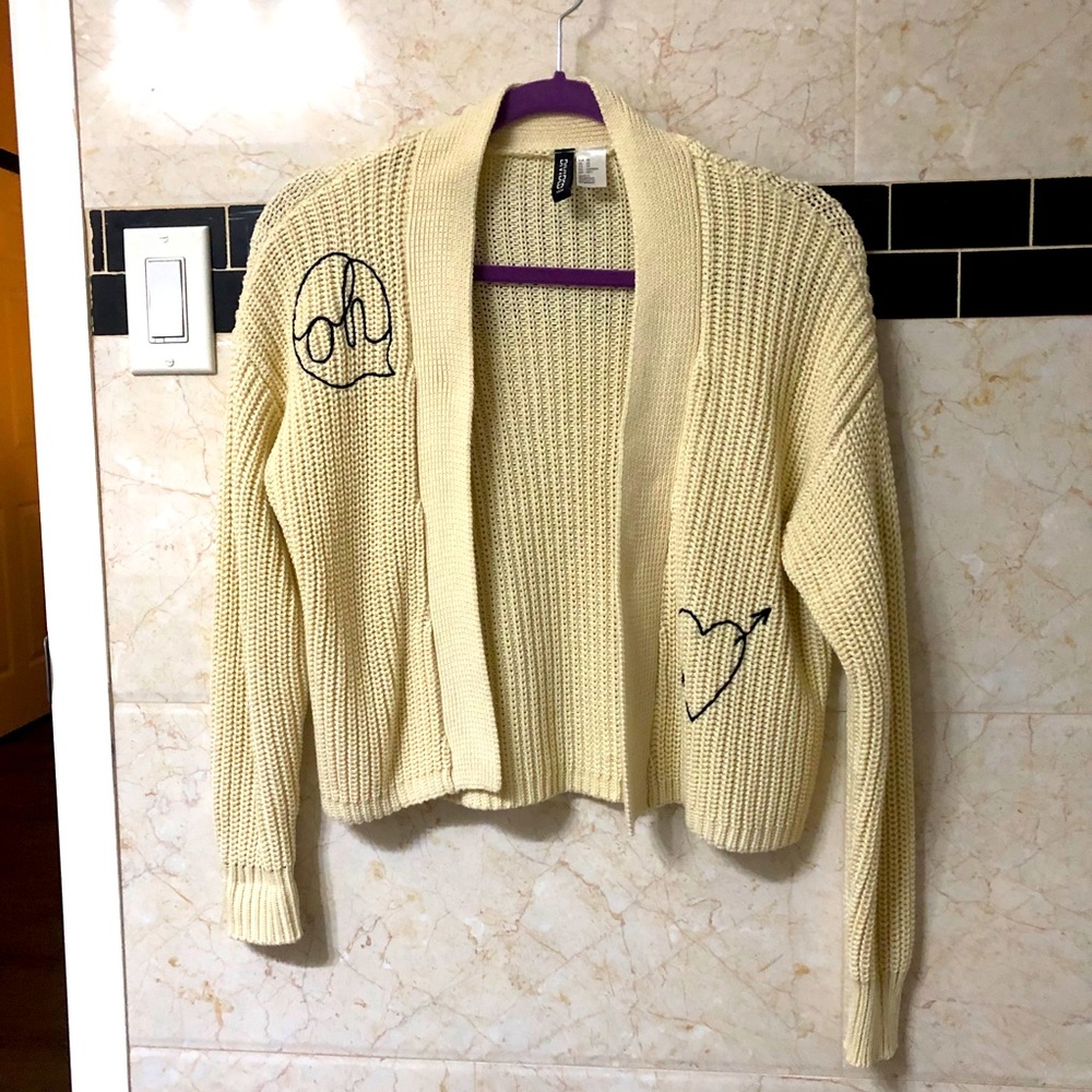 NWOT H&M Chunky Cardigan Size XS